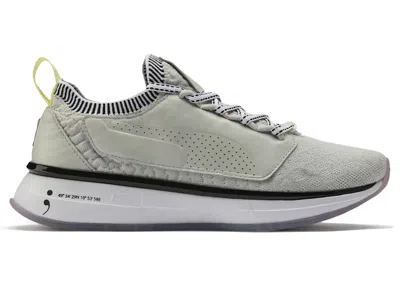 Pre-owned Puma Runner Strength Selena Gomez (women's) Sneakers In Glacier Grey/white In Multi