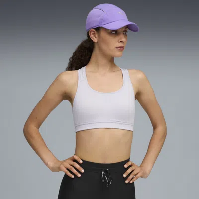 Puma Running 4keeps Women's Sports Bra In Purple