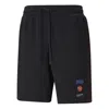 Puma Running Training Splicing Knit Sports Shorts Black