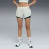 Puma Running Women's 2-in-1 Shorts In Green