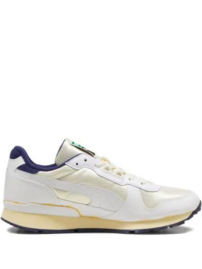 Puma Rx-737 Neverworn Ii "frosted Ivory/light Straw" Sneakers In White
