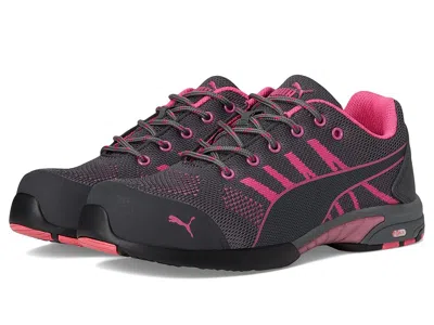Puma Safety Celerity Knit Sd Women's Work Boots Pink: 9 B - Medium In Black