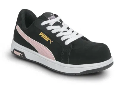 Puma Safety Iconic Maxtrax(r) Composite Toe Women's Clog/mule Shoes Black/pink: 8.5 M