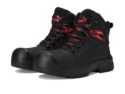 Puma Safety Iron Hd Mid Astm Eh Wp Sr Men's Work Boots Black: 10 M In Multi
