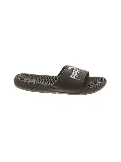 Pre-owned Puma Kids' Sandals In Black