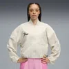 Puma Sb Stewie Bomber Women's Jacket In White