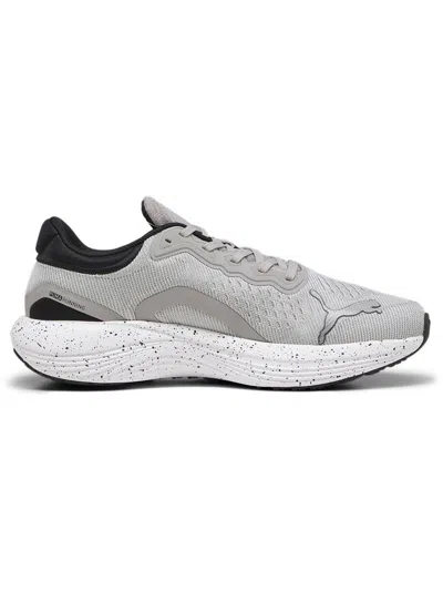 Puma Scend Pro Engineered Mens Fitness Workout Running & Training Shoes In White