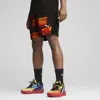 Puma Scoot Caution All Jaws Men's Basketball Shorts In Black