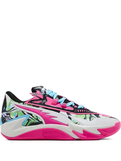Puma Scoot Zero Ii "bright Aqua/feather Grey" Sneakers In Gray