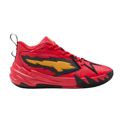 Pre-owned Puma Scoot Zeros Big Kid 'retro Portland' | Red | Kid's Size 6.5