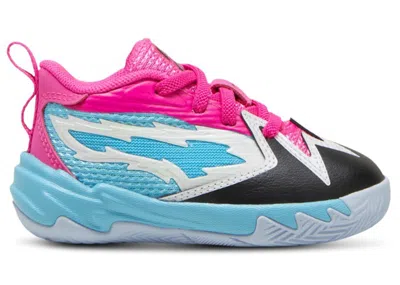 Pre-owned Puma Scoot Zeros Northern Lights Sneakers In Bribght Aqua/ravish