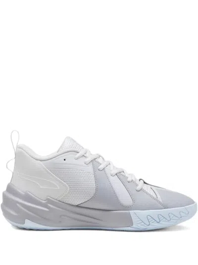 Puma Scoot Zeros "silver Mist/grey Fog" Sneakers In Gray