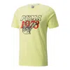 Puma Scouted Short Sleeve Basketball T-shirt 'yellow Black Red' In Green