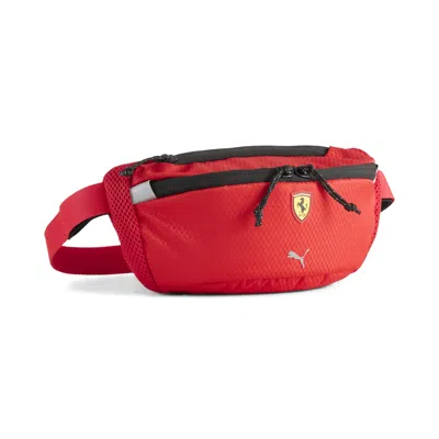 Puma Scuderia Ferrari 1.5l Waist Bag In Red