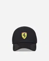 Puma Scuderia Ferrari Shield Mesh Baseball Cap In Black