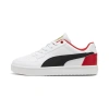 Puma X Ferrari Ca Pro Sneaker In White- Black-rosso Corsa