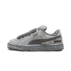 Puma Scuderia Ferrari Desert Sun Suede Xl Big Kids' Sneakers In Black-rosso Corsa