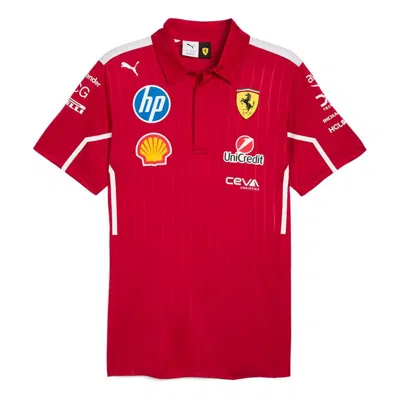 Puma Scuderia Ferrari Hp 2025 Team Polo 'red'