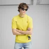 Puma Scuderia Ferrari Hp Race Color Splash Men's T-shirt In Yellow