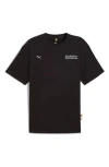 Puma Scuderia Ferrari Lifestyle Graphic T-shirt In Black