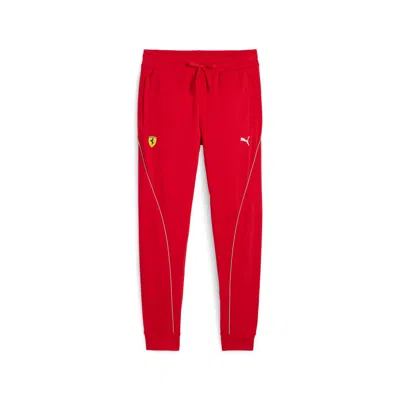Puma X Scuderia Ferrari Formula 1 Track Pants In Animal Print