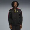 Puma Scuderia Ferrari Mt7 Track Jacket Men In Black