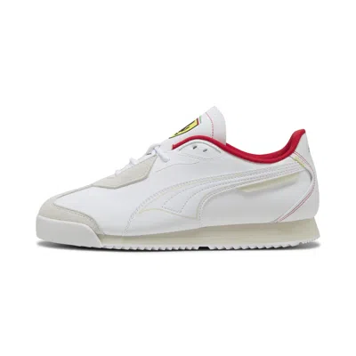 Puma Scuderia Ferrari  Roma Men's Sneakers In White