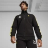 Puma Men's Ferrari Race Iconic T7 Full-zip Track Jacket In Black