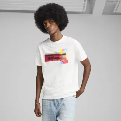 Puma Scuderia Ferrari Race Men's Graphic T-shirt 1 In White