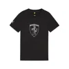 Puma Ferrari Race Kids Tbs T-shirt In Black