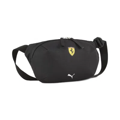 Puma Scuderia Ferrari Race Waist Bag In Black