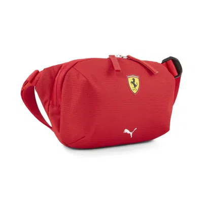 Puma Scuderia Ferrari Race Waist Bag In Red
