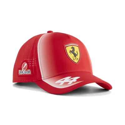 Puma Scuderia Ferrari Replica Hamilton Adjustable Hat In Red