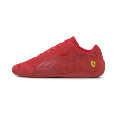 Puma Scuderia Ferrari Speedcat Driving Shoes In Rosso Corsa-rosso Corsa