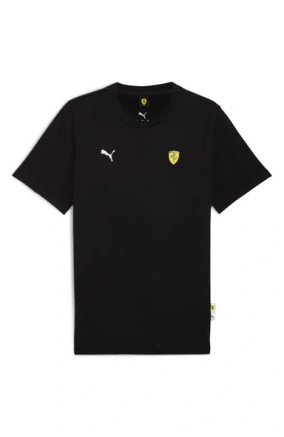 Puma Scuderia Ferrari Sportswear Car Graphic T-shirt In Black