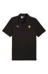Puma Scuderia Ferrari Sportswear Cs Polo Shirt Men In Black