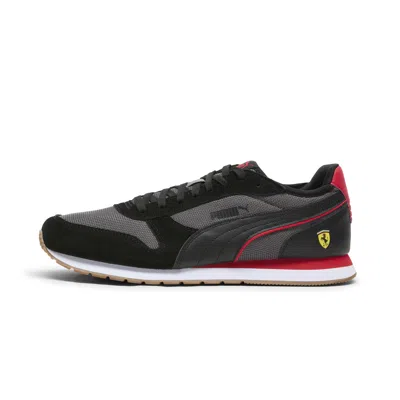 Puma Ferrari St Miler Shoes In Gray