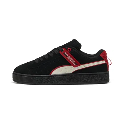 Puma Scuderia Ferrari Suede Xl Hero Sneakers In Black