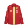 Puma Scuderia Ferrari Team Men's Softshell Jacket In Burnt Red