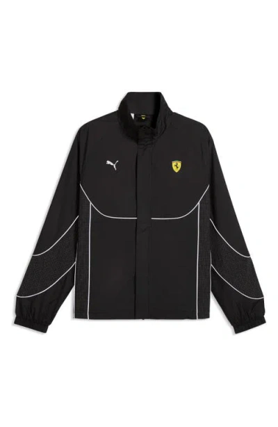 Puma Scuderia Ferrari Windbreaker In Black