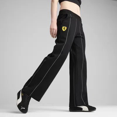 Puma Scuderia Ferrari Women's Pants In Black