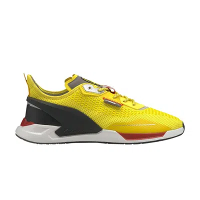 Pre-owned Puma Scuderia Ferrari X Ionspeed Motorsport 'saffron' In Yellow