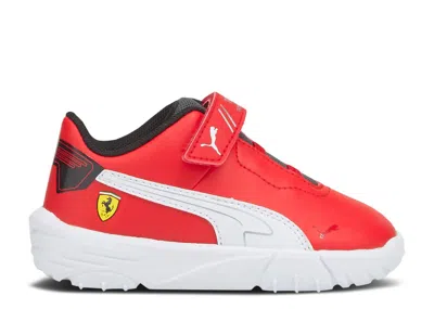 Puma Babies'  Scuderia Ferrari X  Drift Cat Delta Infant 'rosso Corsa White' In Red