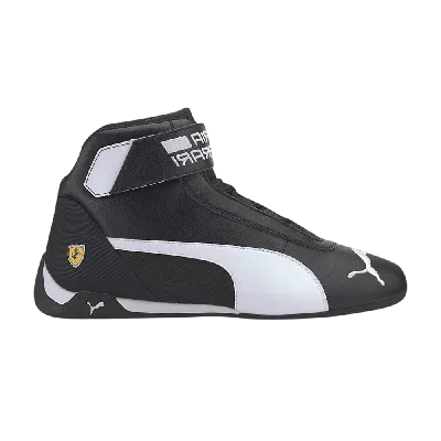 Pre-owned Puma Scuderia Ferrari X R-cat Mid 'black White'