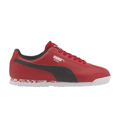 Pre-owned Puma Scuderia Ferrari X Roma 'rosso Corsa' | Red | Men's Size 10