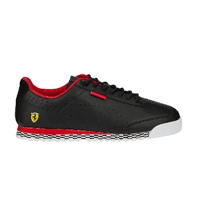 Pre-owned Puma Scuderia Ferrari X Roma Via 'black Red'