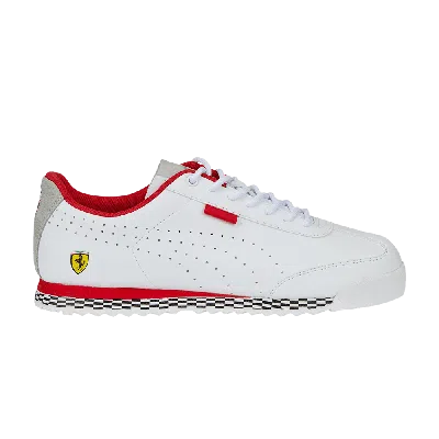 Pre-owned Puma Scuderia Ferrari X Roma Via 'white Red'