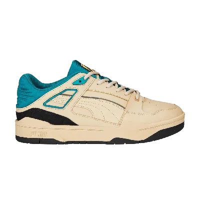 Pre-owned Puma Scuderia Ferrari X Slipstream 'granola Green Lagoon' In Cream