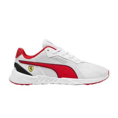 Pre-owned Puma Scuderia Ferrari X Tiburion 'white Rosso Corsa'