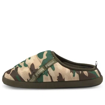 Puma Scuff Slippers 'camo - Forest Night' In Multi